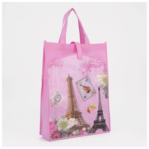 женская сумка-шоперы flashme, розовая