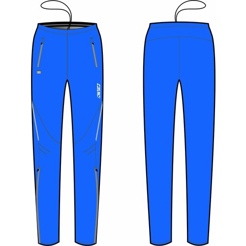 женские классические брюки kv+, синие