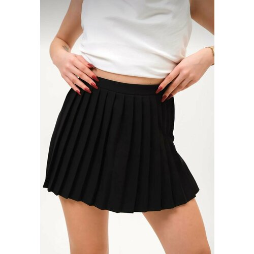 женская юбка мини womon, черная