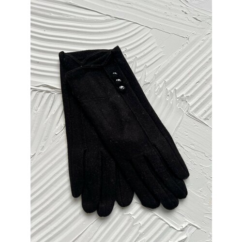 женские длинные перчатки yuliyamoon, черные