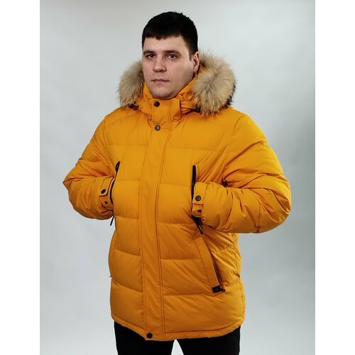мужская утепленные куртка fdcentury, желтая