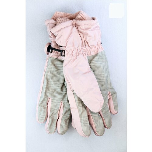 женские перчатки kim lin, розовые