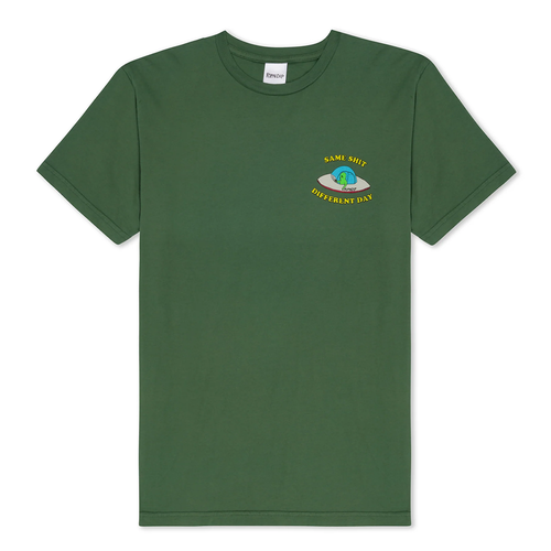 футболка с круглым вырезом ripndip, зеленая