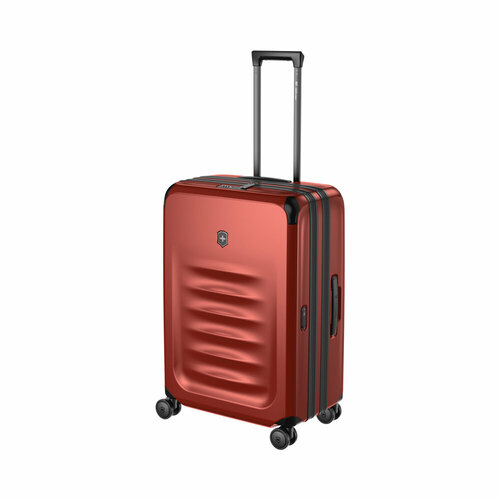 женский чемодан victorinox, бордовый