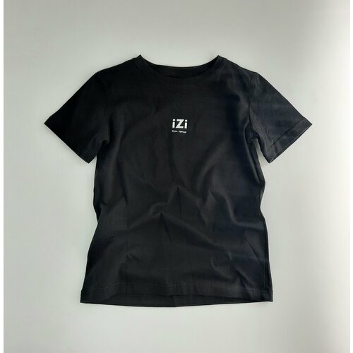футболка frolov46 для мальчика, черная