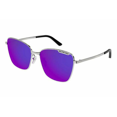 женские солнцезащитные очки balenciaga, фиолетовые