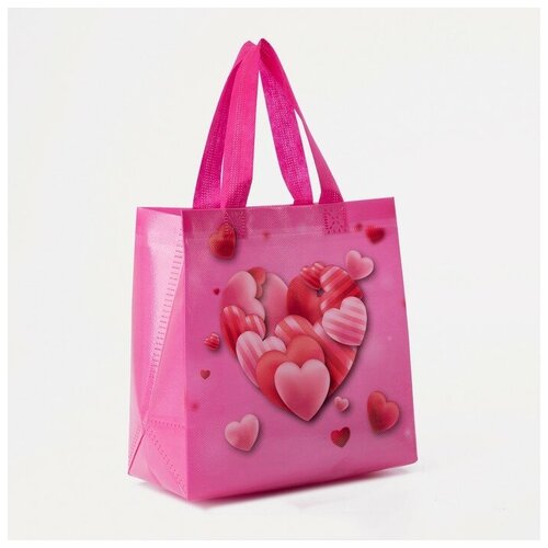 женская сумка-шоперы flowme, розовая