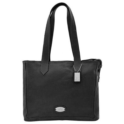 женская кожаные сумка hidesign, черная