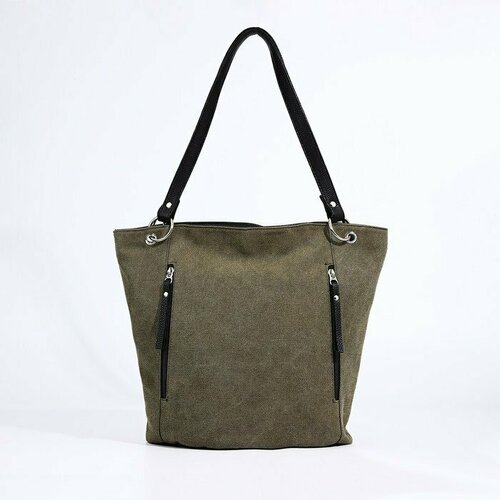 женская сумка-шоперы vita, зеленая