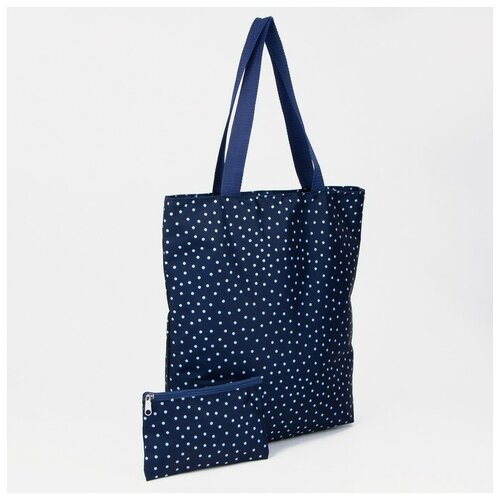 женская сумка-шоперы зфтс, синяя