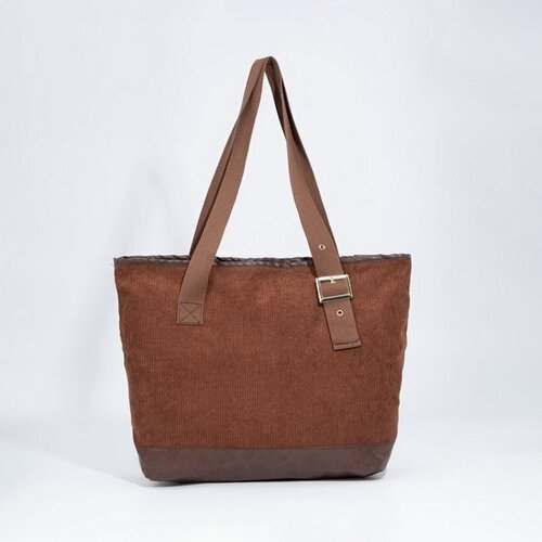 женская сумка-шоперы сима-лэнд, коричневая