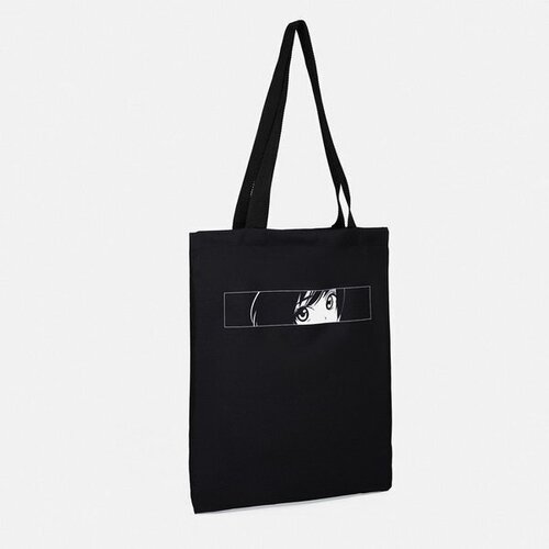женская сумка-шоперы сима-лэнд, черная