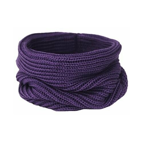 шерстяные шарф ko-ko-ko для девочки, фиолетовый