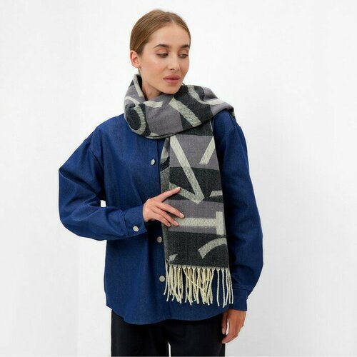 женский шарф теропром, серый