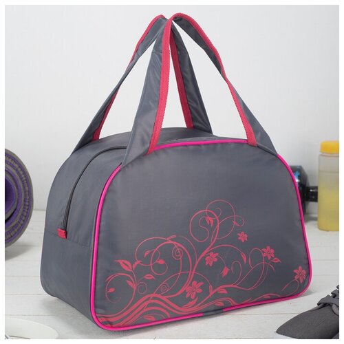 женская дорожные сумка сима-ленд, розовая