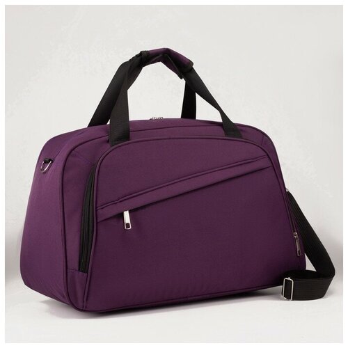 женская дорожные сумка сима-ленд, фиолетовая