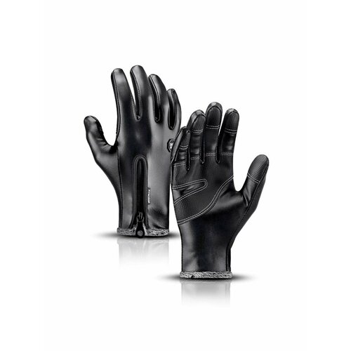 мужские кожаные перчатки kyncilor, черные