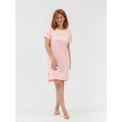 женская футболка с коротким рукавом lilians, розовая