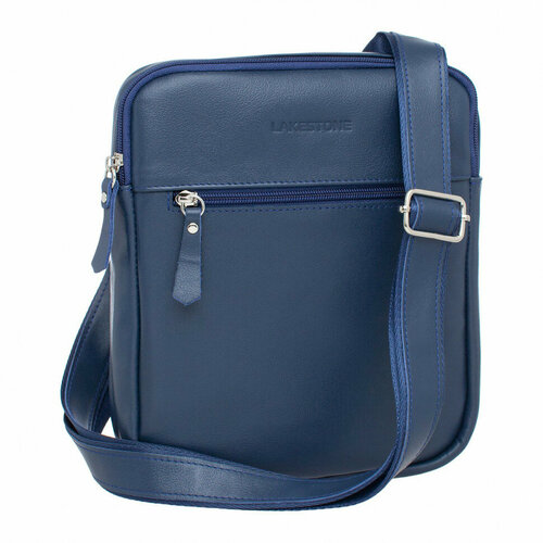 мужская сумка через плечо lakestone, синяя