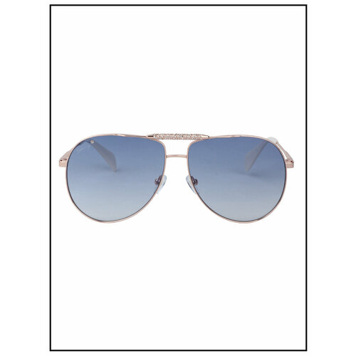 женские авиаторы солнцезащитные очки genny, золотые