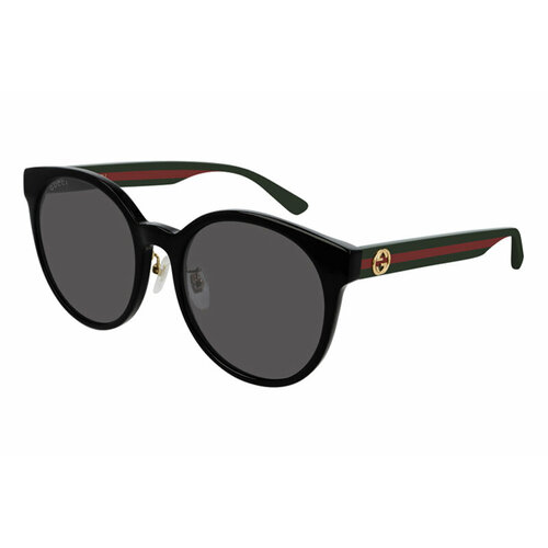 женские круглые солнцезащитные очки gucci, серые