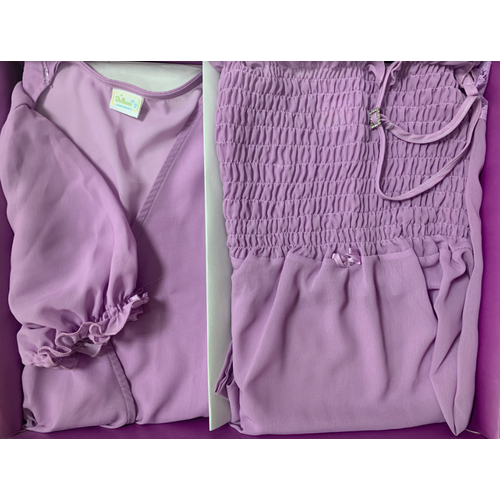 женское платье мини diben, фиолетовое