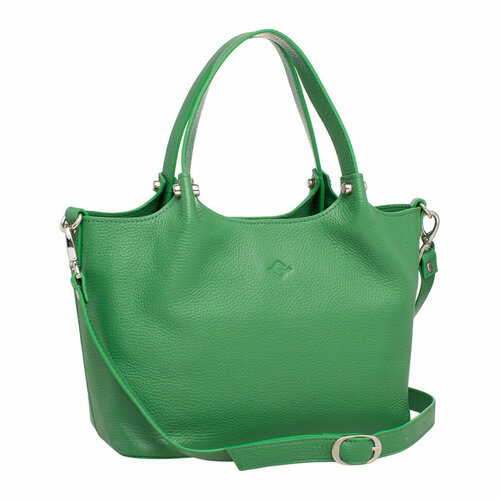 женская кожаные сумка lakestone, зеленая