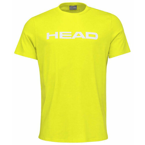 спортивные футболка head для мальчика, желтая