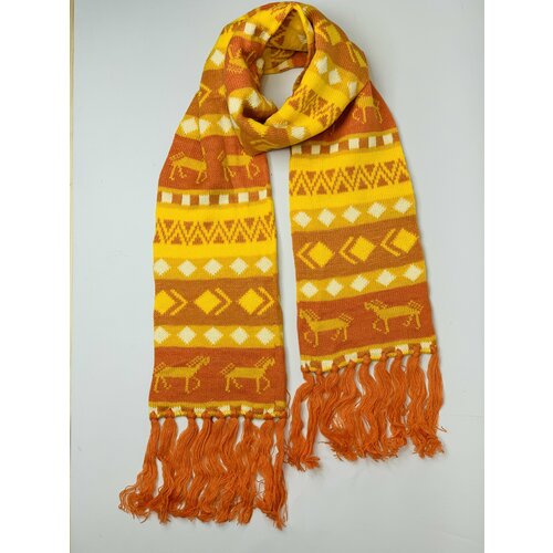 женский вязаные шарф people gift, оранжевый