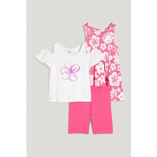 платье-футболки c&a для девочки, розовое