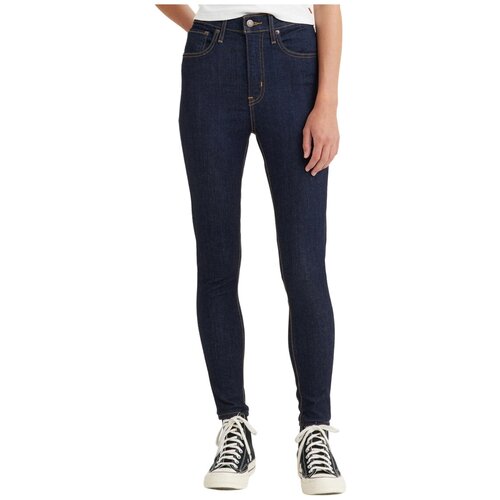 женские джинсы с высокой посадкой levi’s®, синие