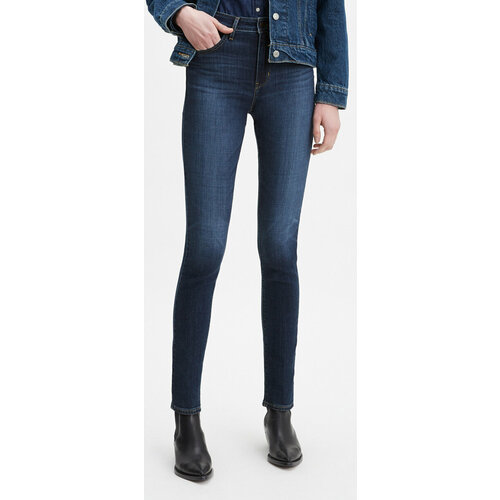 женские джинсы с высокой посадкой levi’s®, синие