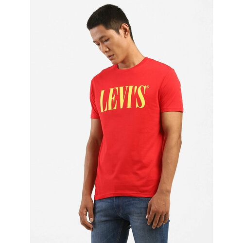 мужская футболка levi’s®, красная