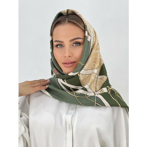 женский вязаные шарф lialma, зеленый