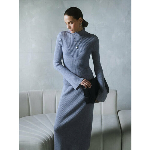 женский свитер zarina, серый