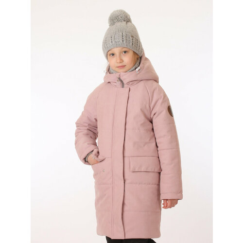 куртка sova для девочки, розовая