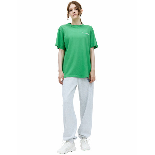 женская футболка sporty & rich, зеленая