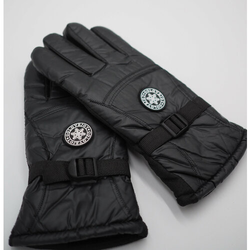 мужские сноубордические перчатки без бренда, черные