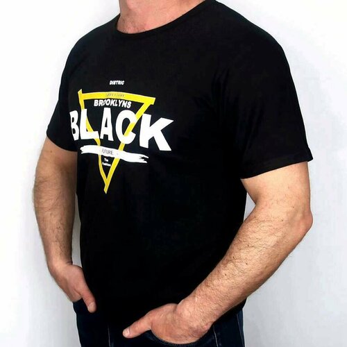мужская футболка халед текс, черная