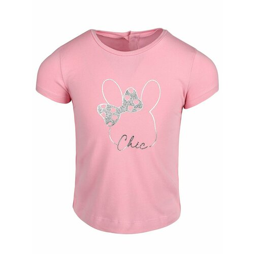 футболка mayoral для девочки, розовая