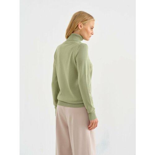 женский свитер удлиненные conso wear, оливковый