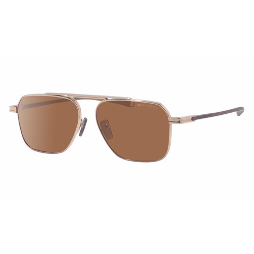 мужские авиаторы солнцезащитные очки dita, коричневые