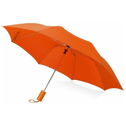 женский складные зонт oasis, оранжевый