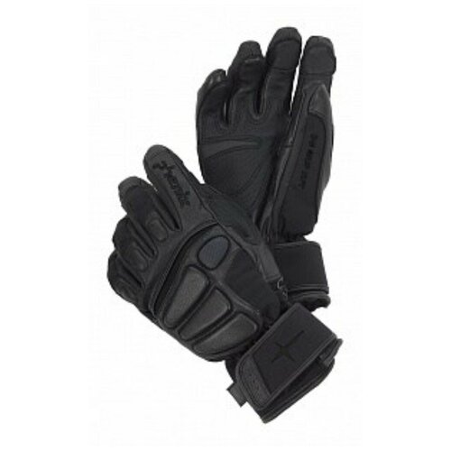 мужские кожаные перчатки phenix, черные