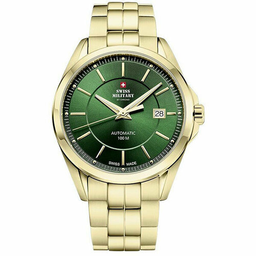 мужские часы swiss military by chrono, зеленые