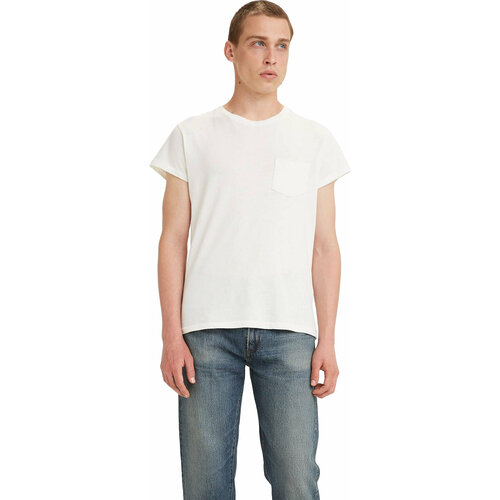 мужская футболка с коротким рукавом levi’s®, белая