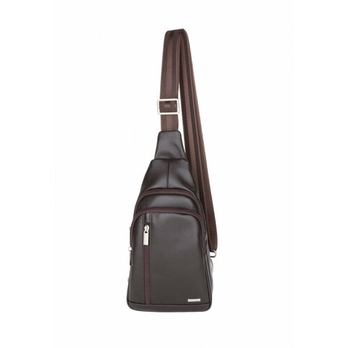 мужская кожаные сумка r.blake, коричневая