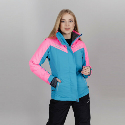женская сноубордические куртка nordski, розовая