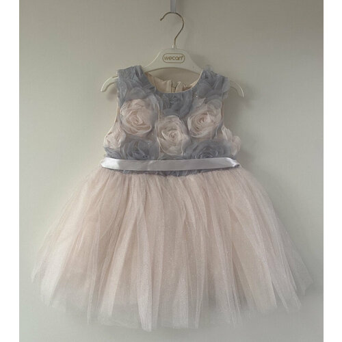 нарядные платье wecan для девочки, розовое