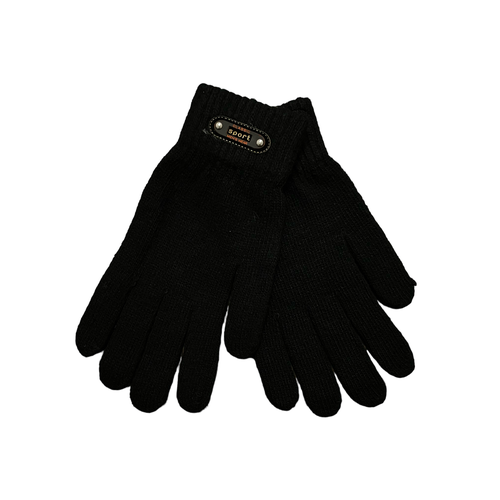 перчатки модные перчатки, черные